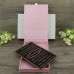 High Quality Hardcover Pink Silk Box Wedding Invitations